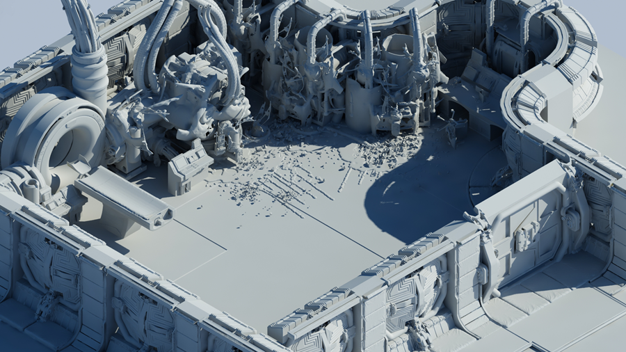 Crowdfunding Beautiful Desolation: CAYNE Render